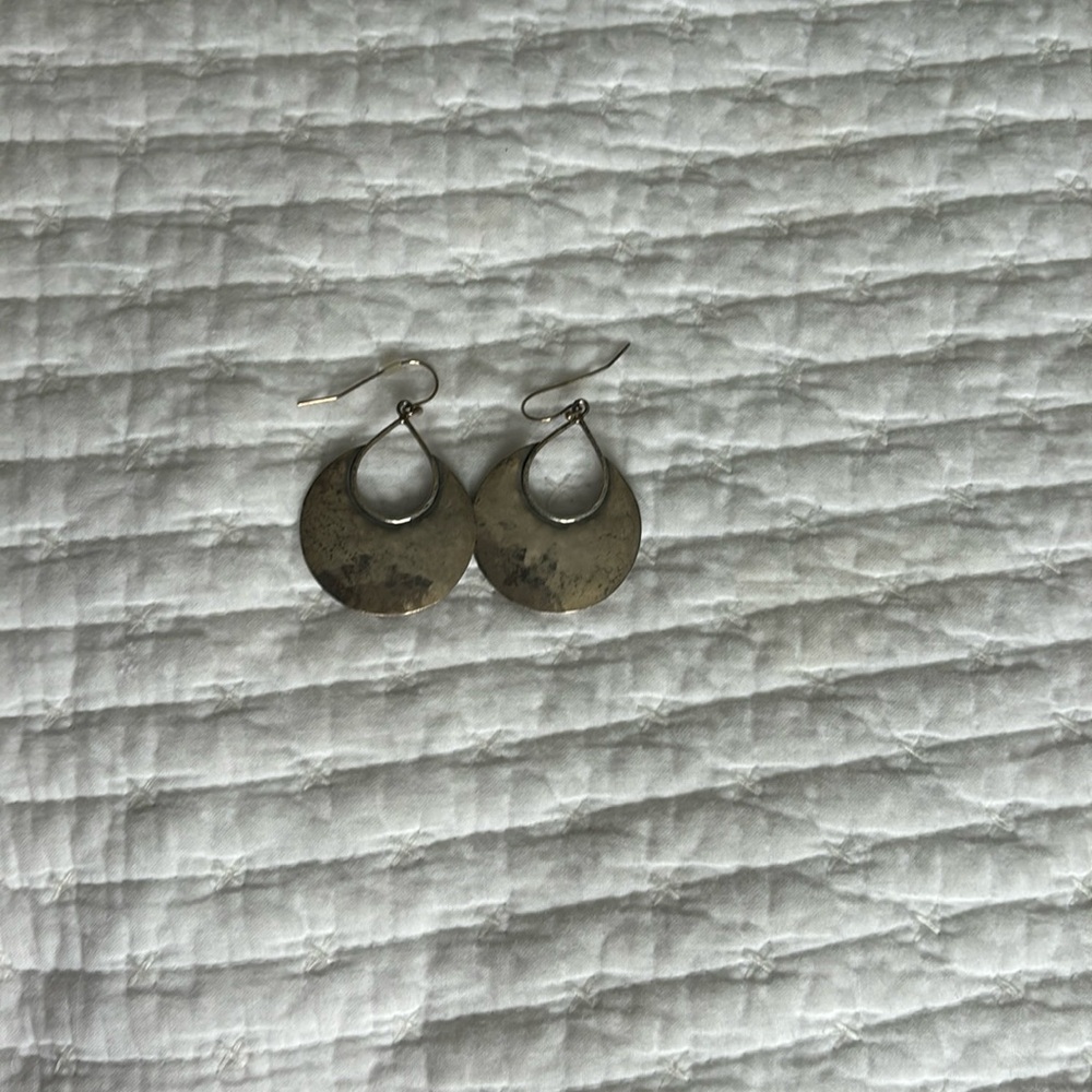 Silver Silpada earrings, pre owned.